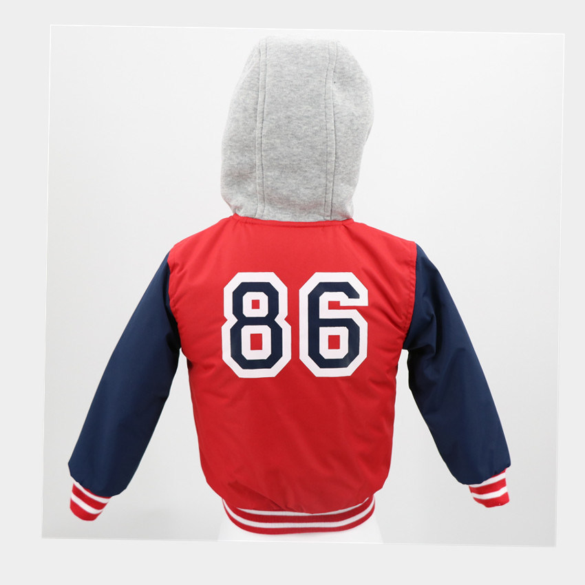 Europe Children Apparel 4 Year Baby Infant Boys Kids Designers Fashionable Clothes Winter Wear Trench Coat Fleece Hooded Padding Jacket Manufacturer Wholesale