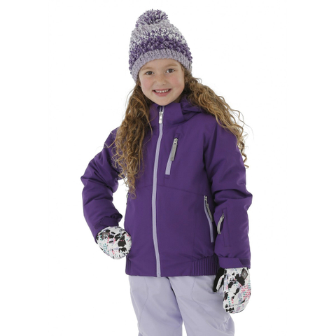Girls Lola Ski Jacket with Adjustable Cuff Tabs