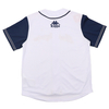 Kappa Mens Baseball T Shirt White Navy