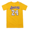 NBA Lakers Mens T Shirt Yellow