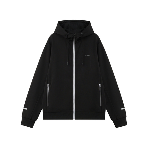 Sports opened hoodie