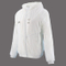 100% Blank Polyester Hoodie Custom Clothing Manufacturers Wholesale Activewear Sports Apparel Fashion Women Coat White Jacket