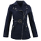 Women Long Fashion Denim Windbreak High Quality Custom Parka Jacket