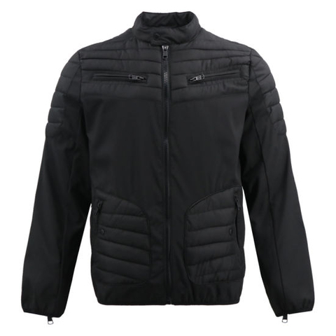Men′s Snowboard Ski Waterproof Shiny Down Varsity Fashion Trucker Stitching on Line Jacket