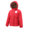 Fashion Wholesales Winter Padding Girls Jacket Long Parka Oversized Hoodie with Leopard Printed Fur Lining