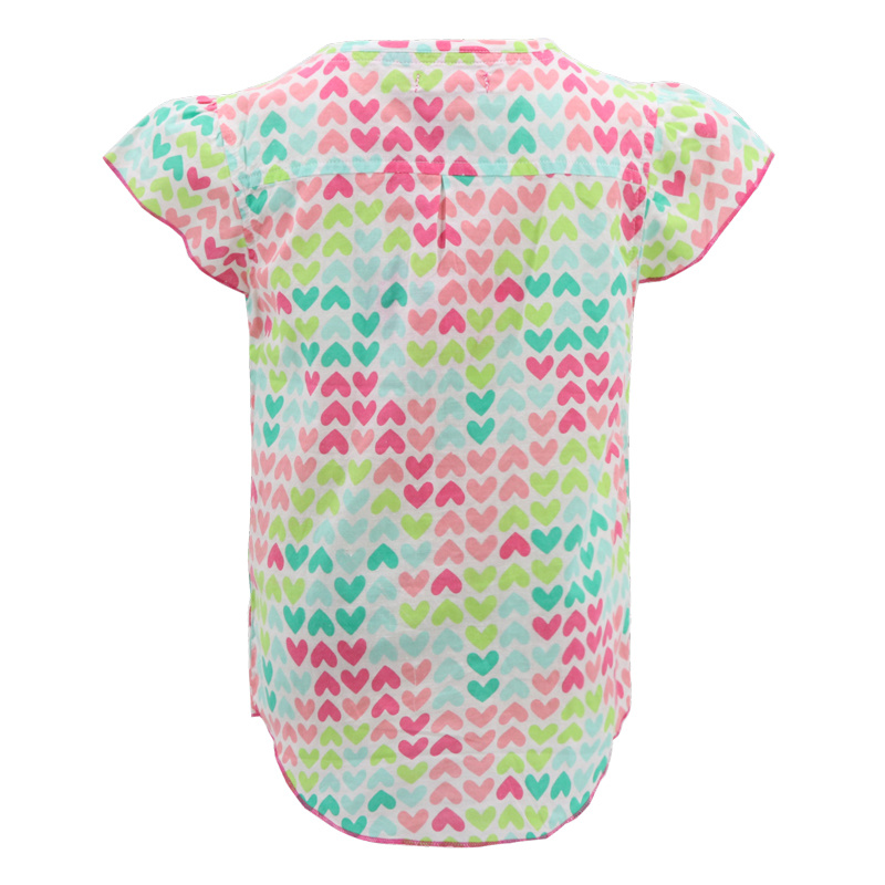 OEM China Latest Design Modern Trendy Stylish Knit Casual Loose Plus Size Clothing Shiny Sexy Shirt Top Blouse for Kids Children Child Girls'