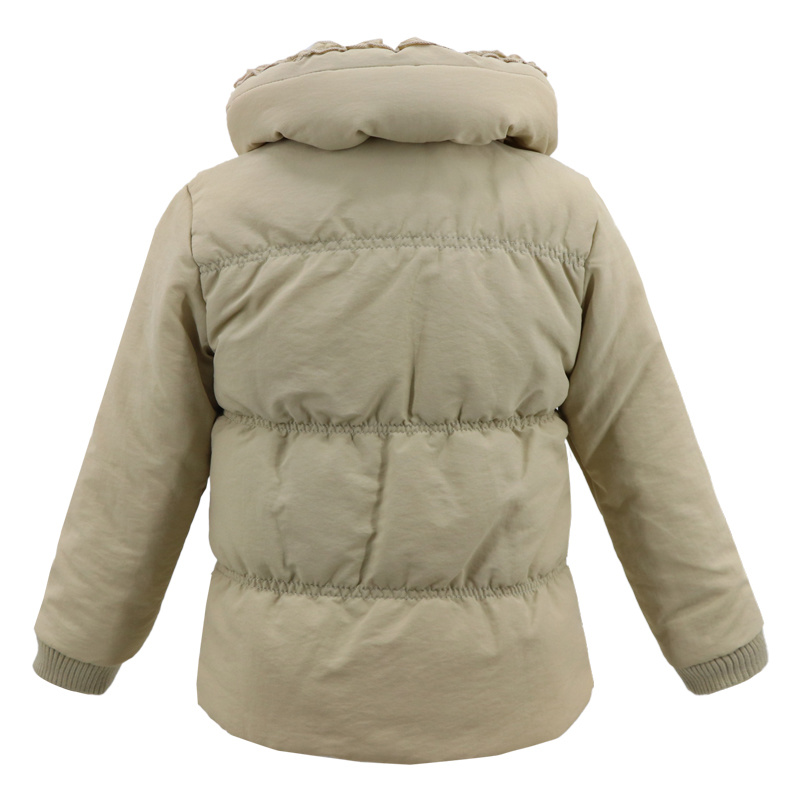 High Quality Baby Girls Designs Party OEM Custom Floral Dress Padding Jacket