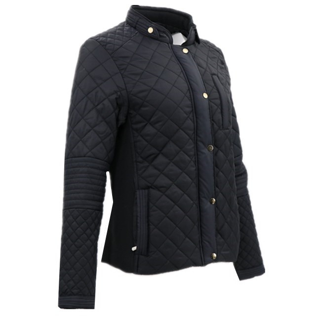 Women Jacket Big Size Black Leather High Visible Trucker Shiny Cycling Jacket