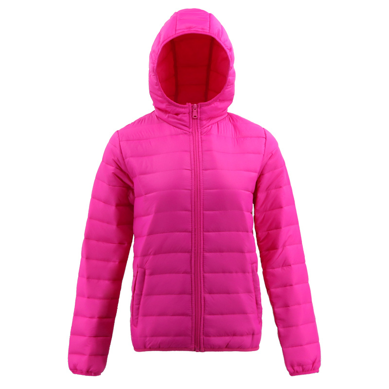 Fashion Ladies Coats Work Spring Jacket for Female Hooded Puff Coat Ladies Padding Jacket