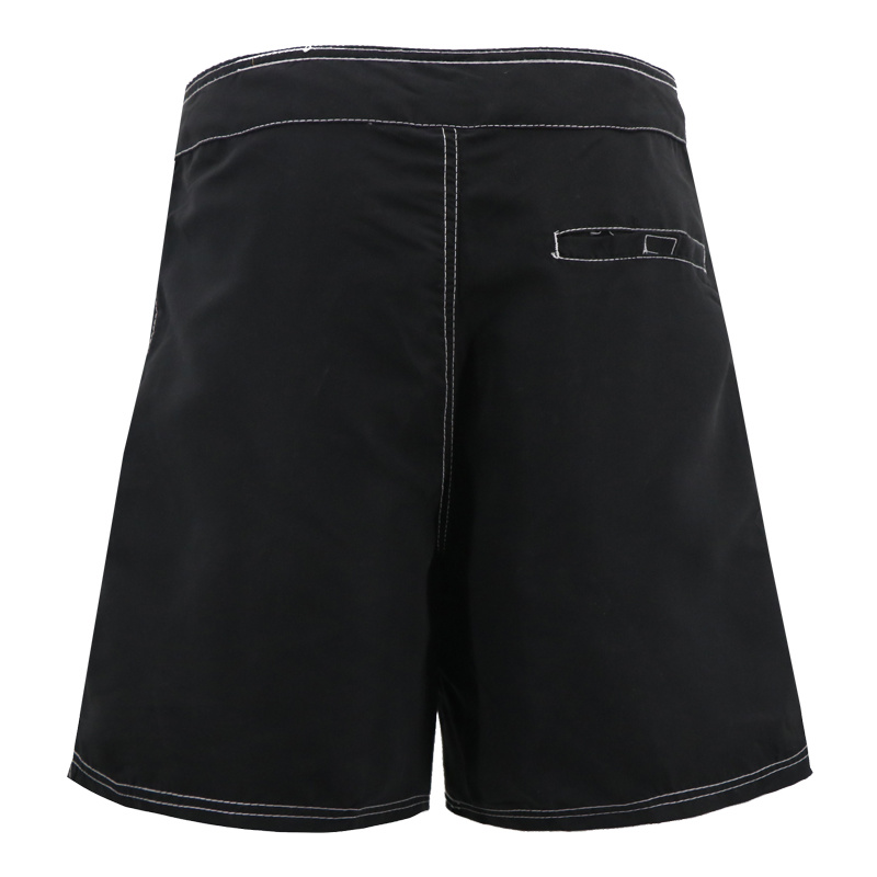 Custom Black Biker Designer Mens Color Block Compression Shorts
