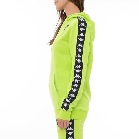 Gym Hoodie Set Hoodies for Women Green Dk White