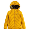 Boys Reversible Camouflage Puffer Jacket with Hood