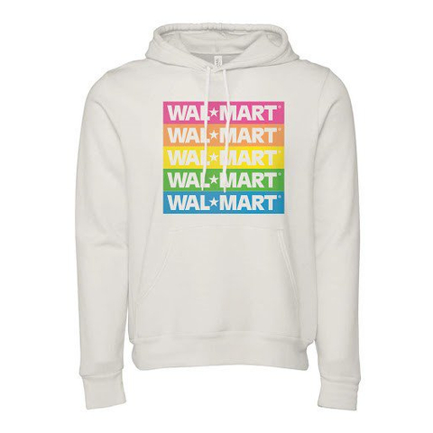Ultra Soft Walmart Rainbow Men's Graphic Hoodie