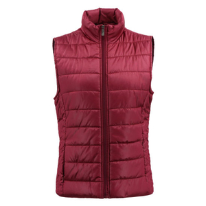 Woman Quilted China Wholesales Coat Winter Cotton Bordeaux Vest