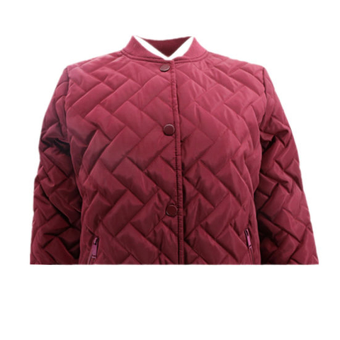Women Outdoor Winter Coat Red Jacket for Waterproof Windproof Quilted Winter Lightweight Fiber Jacket Women
