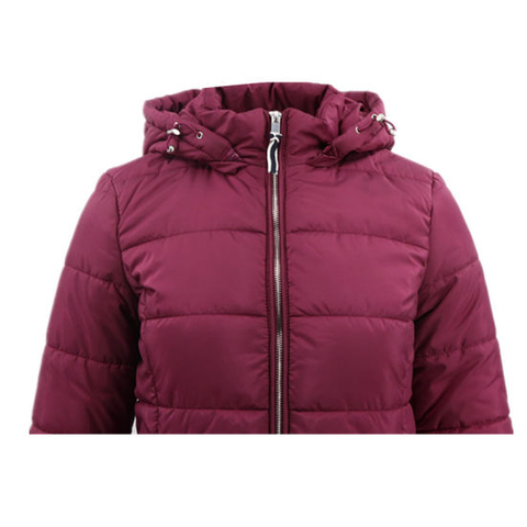 Women Waterproof Jacket Outdoor Red Puffer Bubble Winter Cotton Track Women′s Parka Jacket