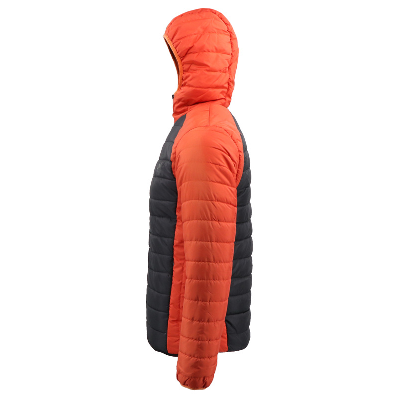 Cheap Winter Autumn Men's Hoodies Sweatshirts Jacket Joggers Orange Color with Hooded Jacket