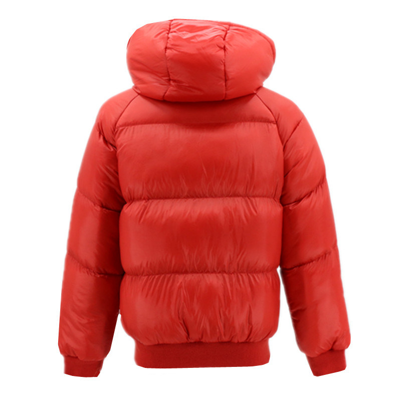 Eco-Friendly Kids Fashionable Clothing Winter Red Jacket Puffer Waterproof Sport Zipper Padded Boys Bomber Jacket