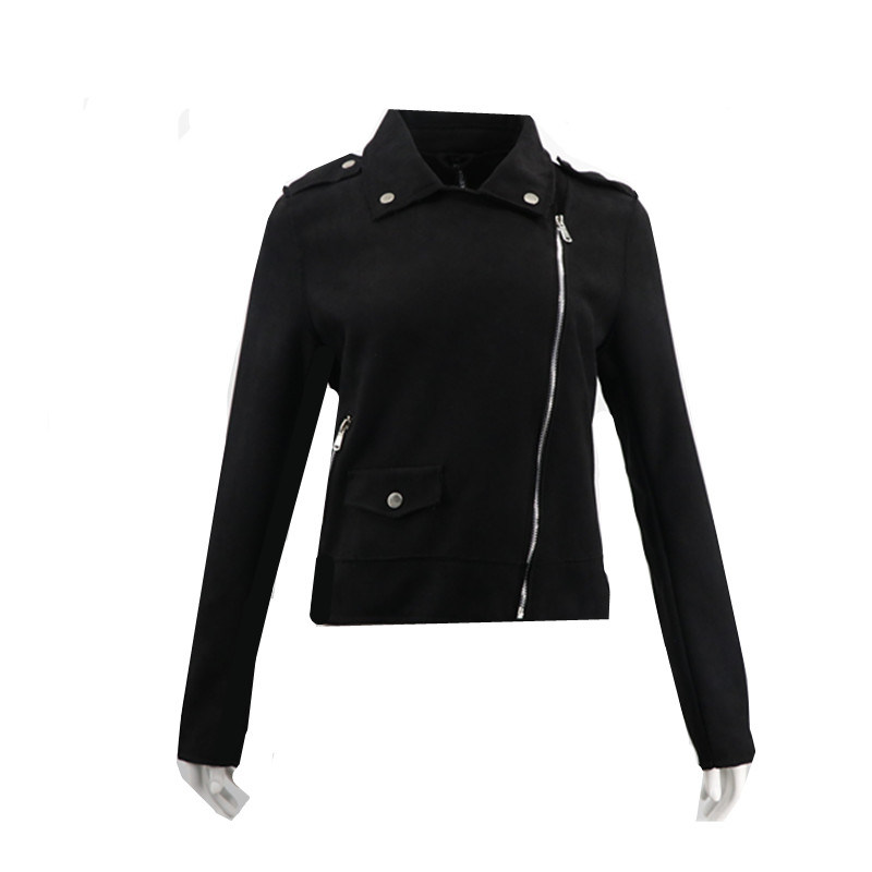 Women Cropped Autumn Design Casual Cold Trendy Office Clothes Bomber Winter Jacket Wholesale
