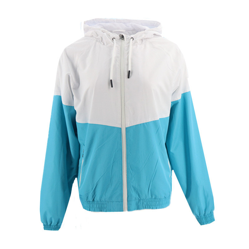 Women Riding Jacket Motorcycle Sportswear Wind Breaker Varsity White Hoodie Training Autumn Jacket