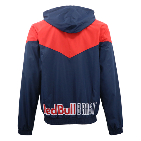Red Ball Barsil Mens Jacket with Hood Blue Red