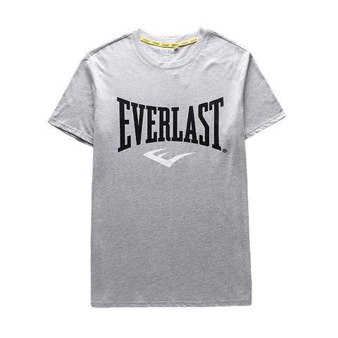 Everlast Logo Mens T Shirt Gray
