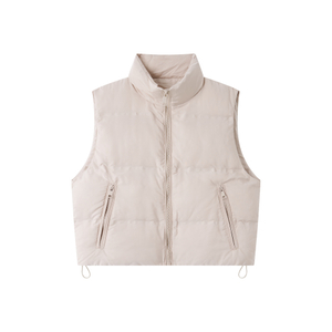 Women's padding vest, winter vest, fashionable vest