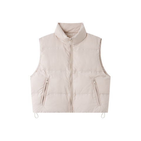 Women's padding vest, winter vest, fashionable vest