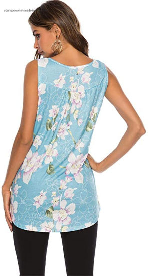 Ladies Knit Graphic Streetwear Shorts Sleeveless and Vest Tank Top T Shirt for Women Summer Cotton