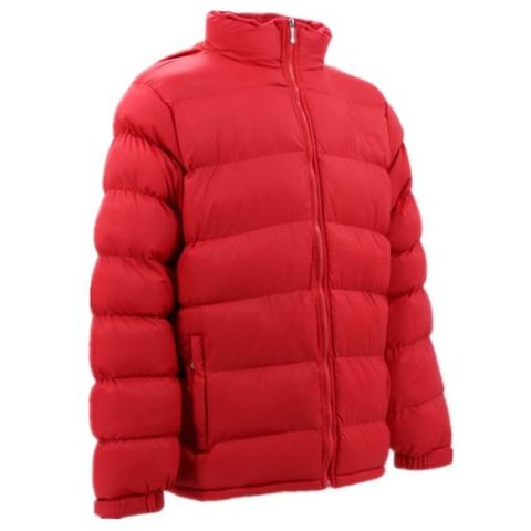 Hidden Hood Inside Collar Cold Winter Ultra Light Apparel Parka Waterproof Windbreaker Quilted Cotton Jacket Down Puff Filled Heavy Padding Coat for Men Winter