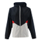 Wholesale Korean Style Sexy Plus Size Streetwear Hooded Softshell Black Winter Wind Breaker Bomber Jacket For Women