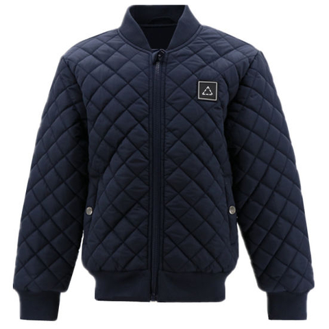 OEM Beautiful Teenager Kids Children Garment 7years Infant Baby Boy Blue Quilted Trench Dress Wears Wearing Clothes Clothings Coat Bomber Jacket