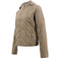 Women′s Fashion Faux Leather Genuine Eco Custom Winter Look Hooded Jacket