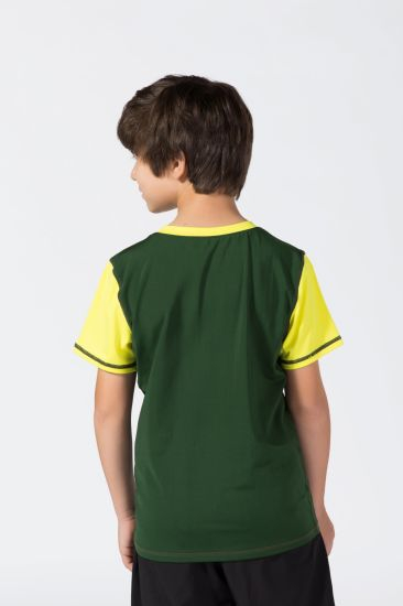 Children Urban Korea Custom Personalised Kids Tracksuits Athletic Cycling Fitness Workout Clothes Tshirt Boys Short Sleeve