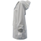 Korea Style Long Leather Soft Hoodie Parka Waterproof Women Coat