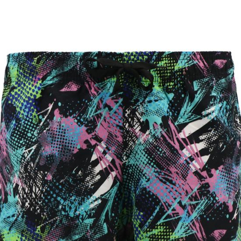 Women Sport Summer Yoga Pants Active Wear Fitness Leggings Full Printing Shorts