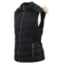 Winter Down Parka Women Vest Jacket Waterproof Windproof Long Jacket with Fur Hood Sleeveless Jacket