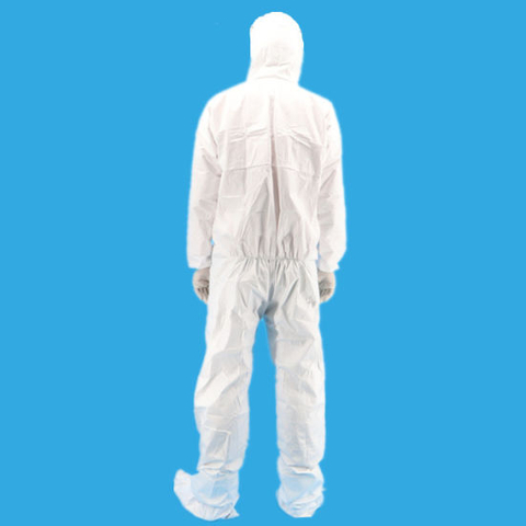 Custom High Quality Disposable Civil Coverall Suit Chemical Anti Pollution Virus Safety Exposure Protective Clothing Clothes Garment