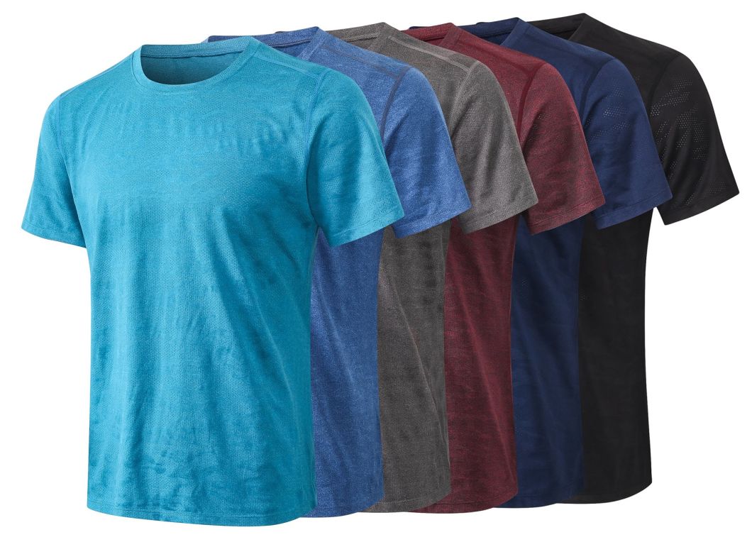 China Printed Sports Wear Garment Men Gym Tee Clothes Streetwear T-Shirt Branded Shirts