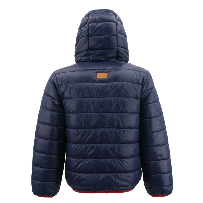 China Polyester Lightweight Outdoor Nylon Spring Winter Ski Warm Thick Down Pink Puffer Fur Cotton Bomber Baby Coats Parka Jacket with Hood