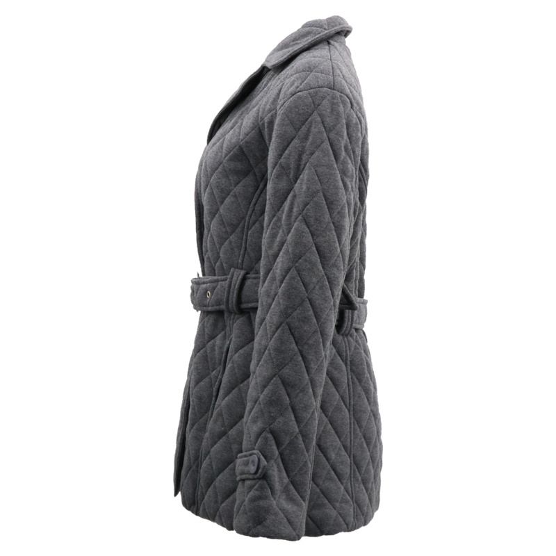 High Quality Women Winter Long Gray Hoodie Lightweight Winter Gym Apparel Coat