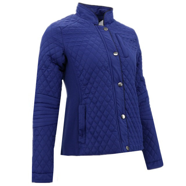 Winter Bomber Jacket Fashion Classic Padded Puffer Lady Moorcycle Jacket Sport