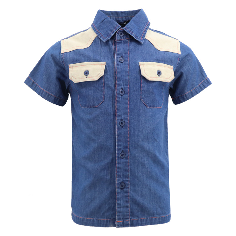 Kids Cotton Jean 8 Years Old Clothes Fshion Boys T-Shirt