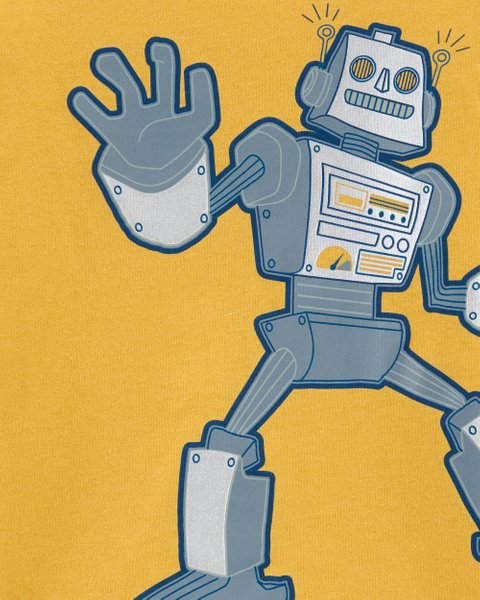 Carter's Boys Robot Jersey Tee