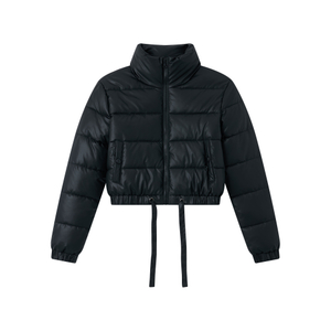 Women's PU jacket, winter coat, fashionable jacket