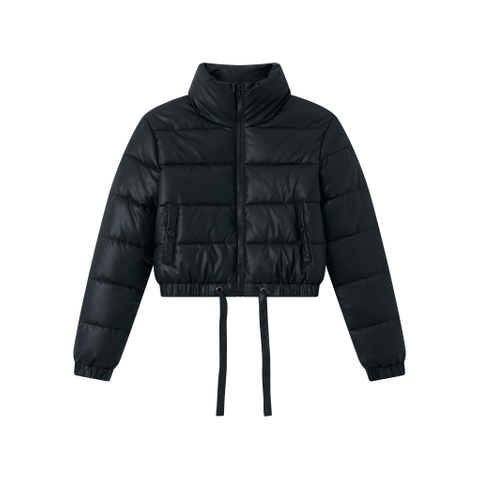 Women's PU jacket, winter coat, fashionable jacket