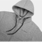 Custom Logo Thick Heavy Fleece Pullover Hoodies Wholesale Men Custom High Quality Grey Pullovers Tracksuit Sportwear