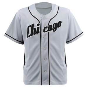 Wholesale Hip Hop New Fashion Blank Street Wear Custom Logo Baseball Chicago Sports T Shirt Polyester OEM High Quality Apparel Men Oversized Summer T-Shirts