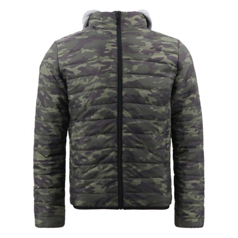 Cold Winter Wholesale Price Soft Shell Tactical Waterproof Ultra Light Down Camo Puffer Hunting Custom Sublimation Camouflage Jacket for Men Sport Printing Hood