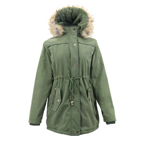 Chinese Winter Clothing Manufacturers Fashion Parka Hooodies with Fur Custom Women Plus Coat